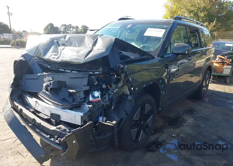 2025 Hyundai Santa Fe Hybrid Sel z USA, uszkodzony, nr VIN 5NMP2DG1XSH032598